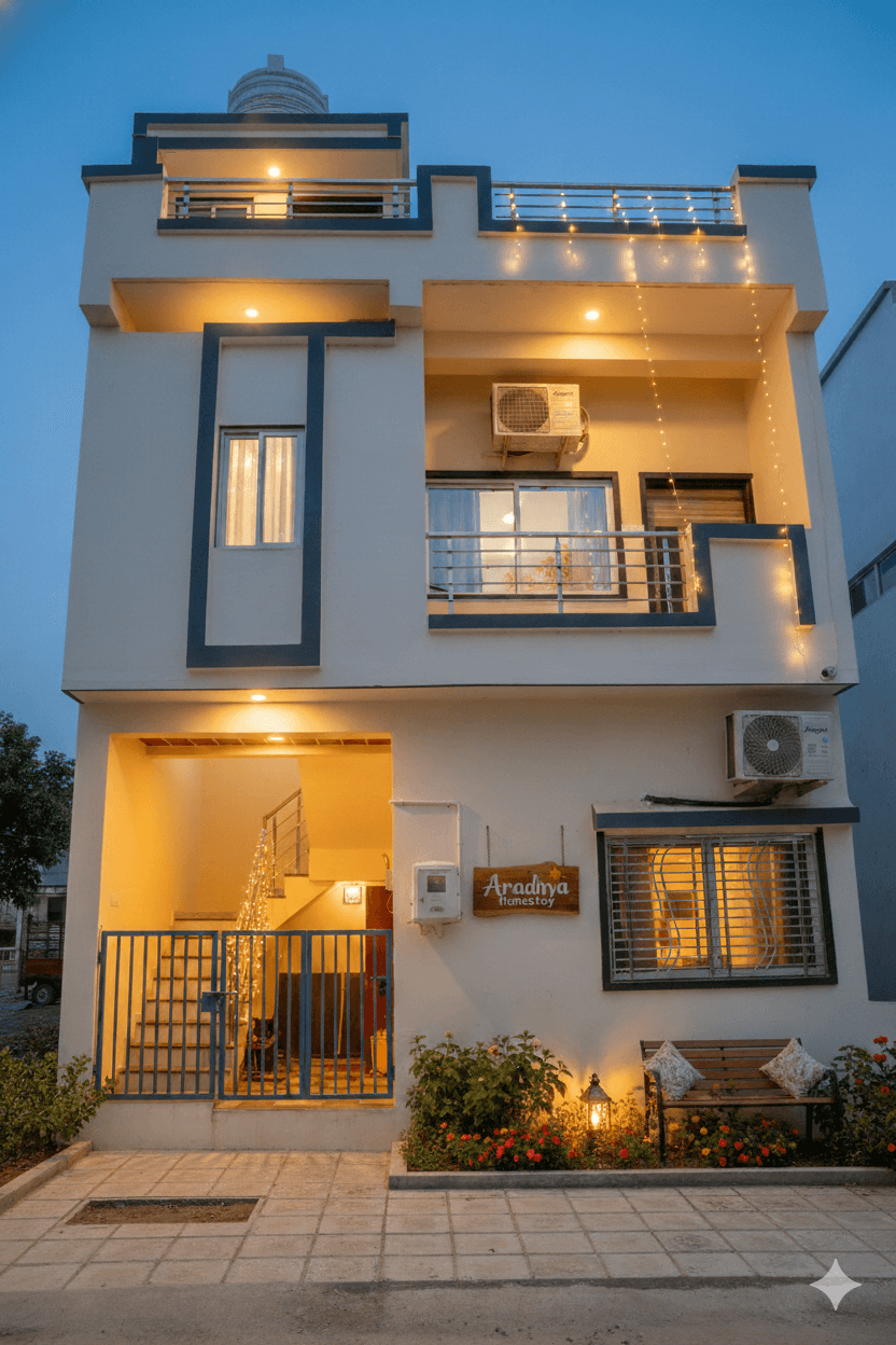 Aradhya Home Stay AC Room